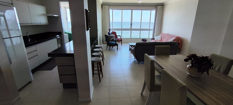 Experiência beira-mar, vista panorâmica e 3 suítes