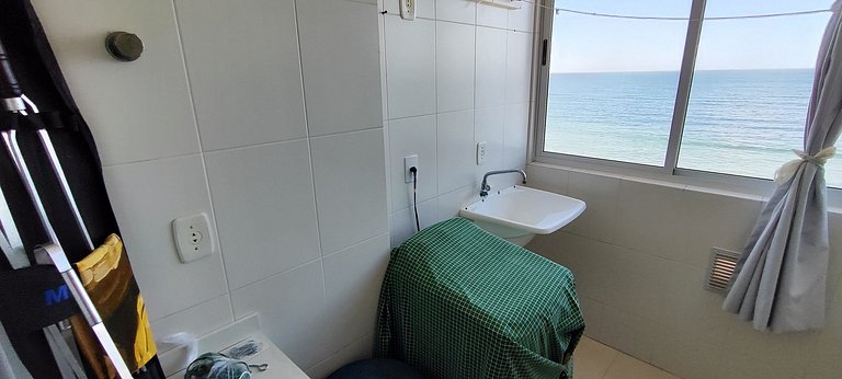 Experiência beira-mar, vista panorâmica e 3 suítes