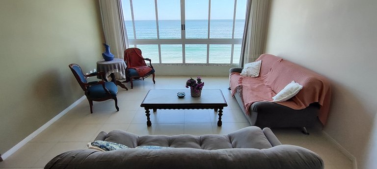 Experiência beira-mar, vista panorâmica e 3 suítes