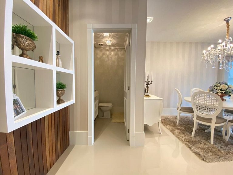 Sublime: Suítes Amplas, hidro, vista churrasqueira