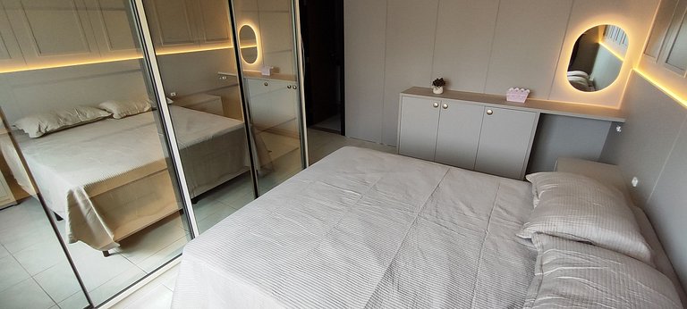 Apartamento frente-mar, Aprazível, Meia Praia