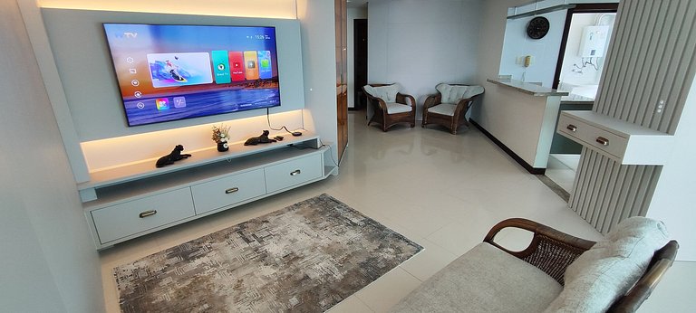 Apartamento frente-mar, Aprazível, Meia Praia