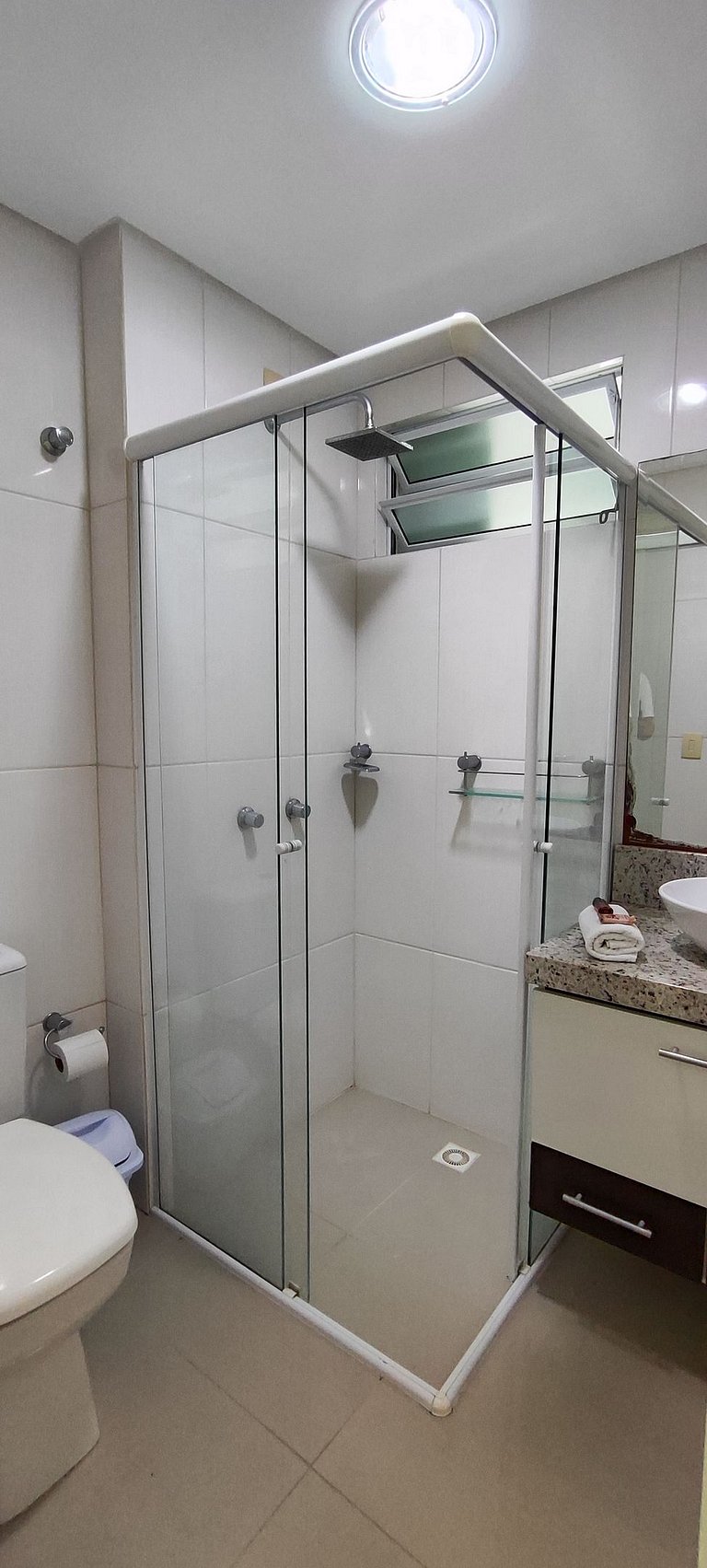 Quadra-mar funcional varanda gourmet com vista mar