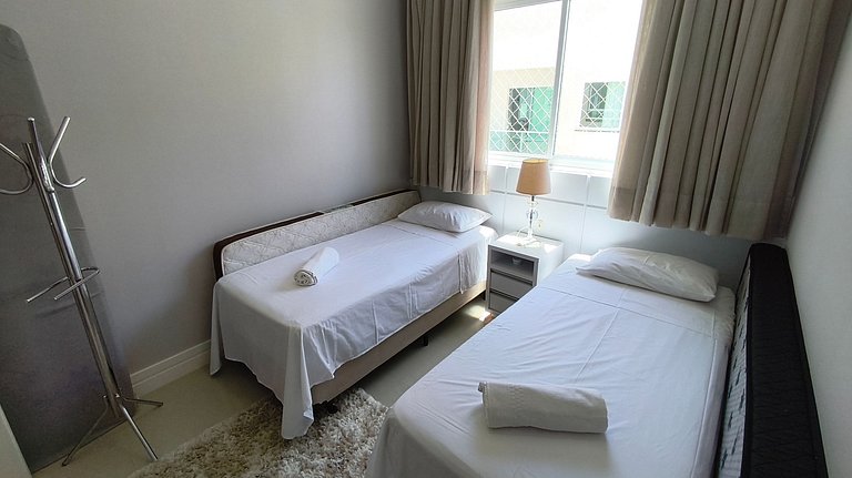 Ambiente sofisticado frente-mar com 3 suítes