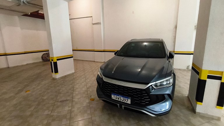 Ambiente sofisticado frente-mar com 3 suítes