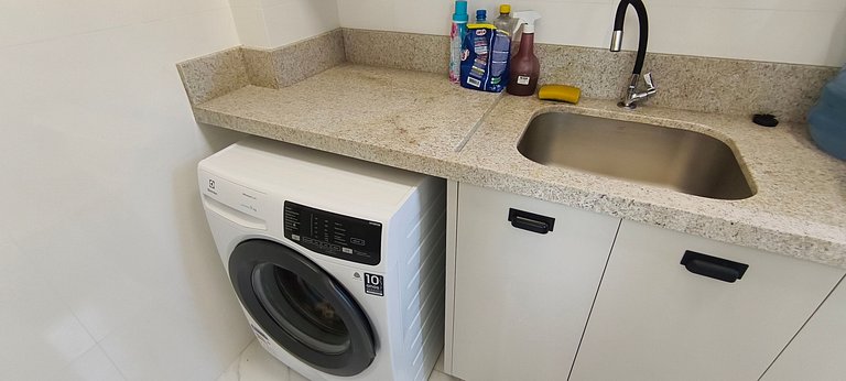 3 suítes, novo, hidro, varanda gourmet e vista mar