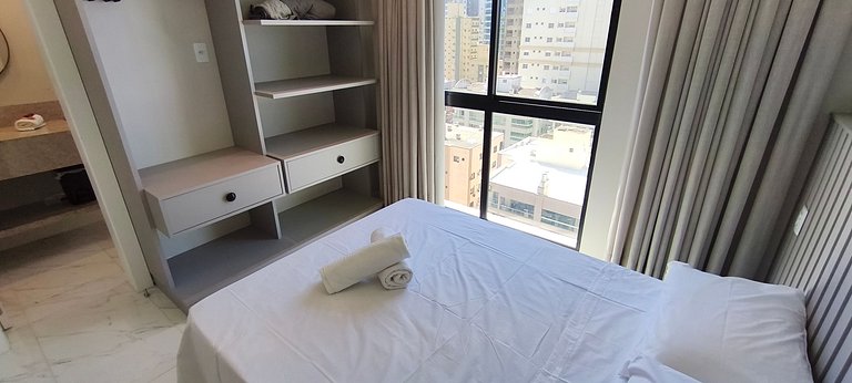 3 suítes, novo, hidro, varanda gourmet e vista mar