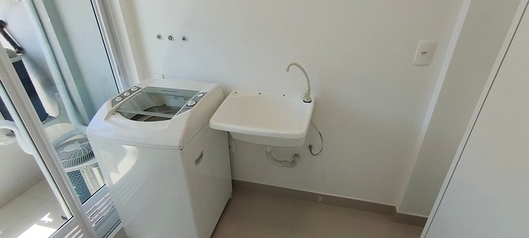 AP NOVO, central, muito bem decorado, perto praia