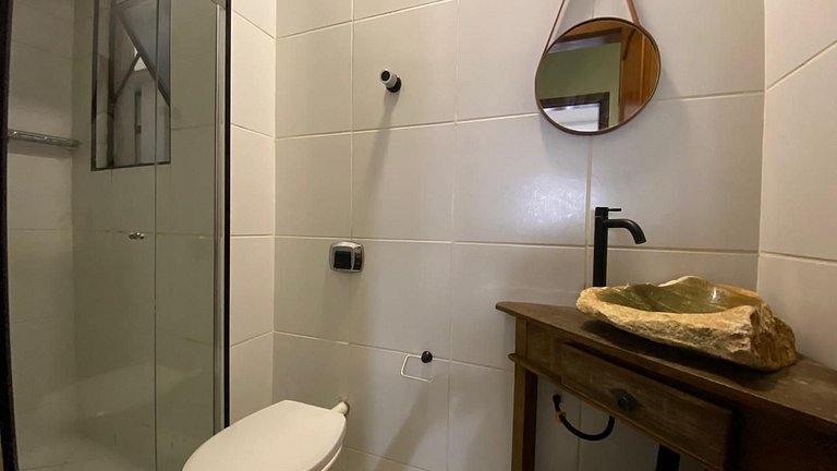 Cobertura beira-mar com terraço e vista