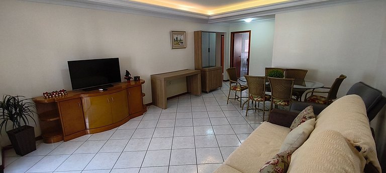 Quadra-mar com vista, 3 quartos, 2 vagas