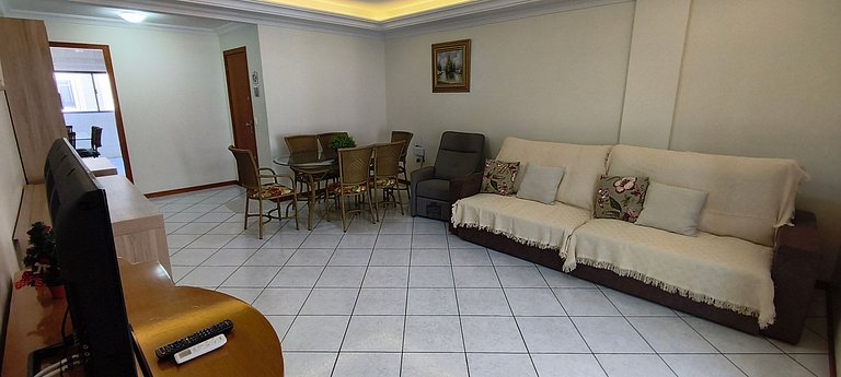 Quadra-mar com vista, 3 quartos, 2 vagas