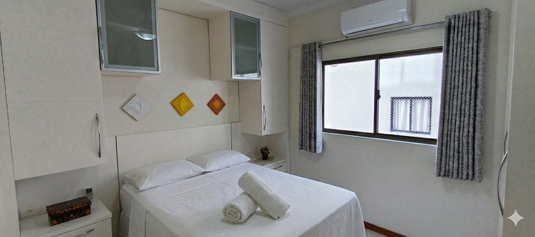 Quadra-mar com vista, 3 quartos, 2 vagas