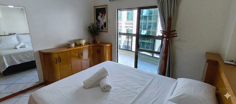 Quadra-mar com vista, 3 quartos, 2 vagas