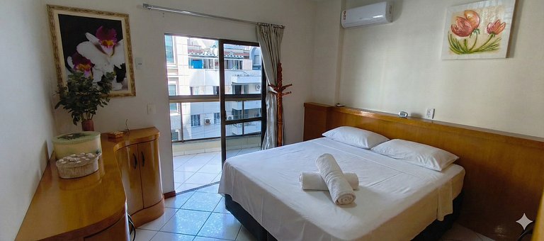 Quadra-mar com vista, 3 quartos, 2 vagas