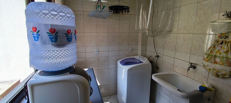 Quadra-mar com vista, 3 quartos, 2 vagas