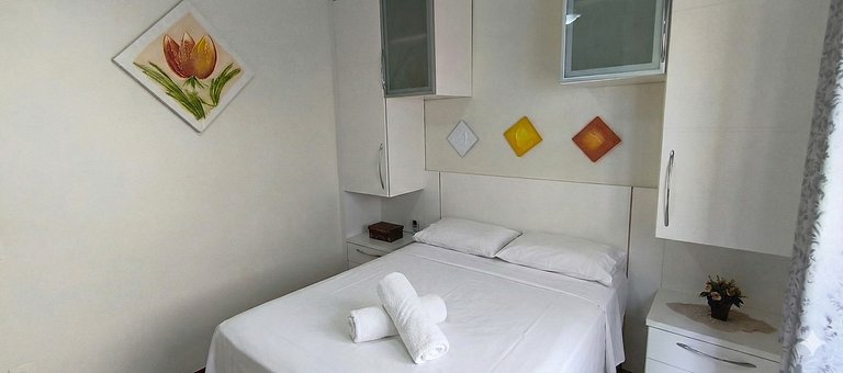 Quadra-mar com vista, 3 quartos, 2 vagas