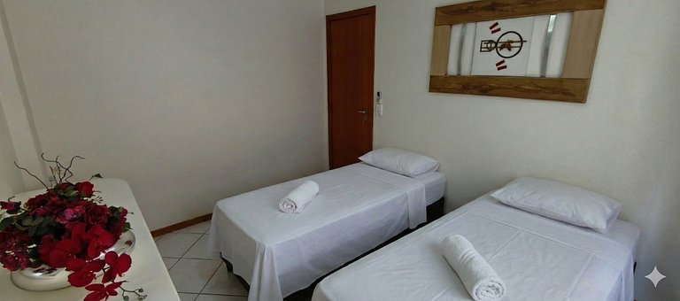 Quadra-mar com vista, 3 quartos, 2 vagas