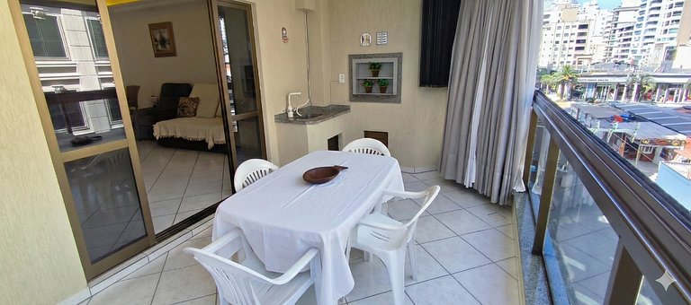 Quadra-mar com vista, 3 quartos, 2 vagas