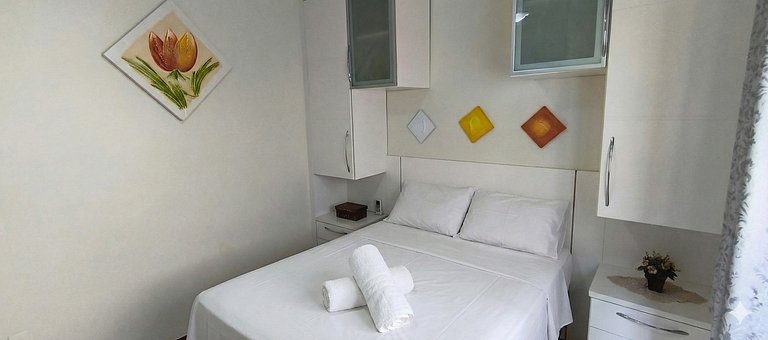 Quadra-mar com vista, 3 quartos, 2 vagas