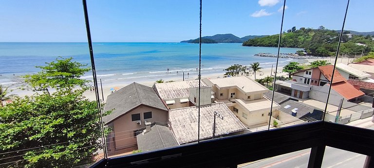 Beira-mar Perequê, vista mar, 3 quartos