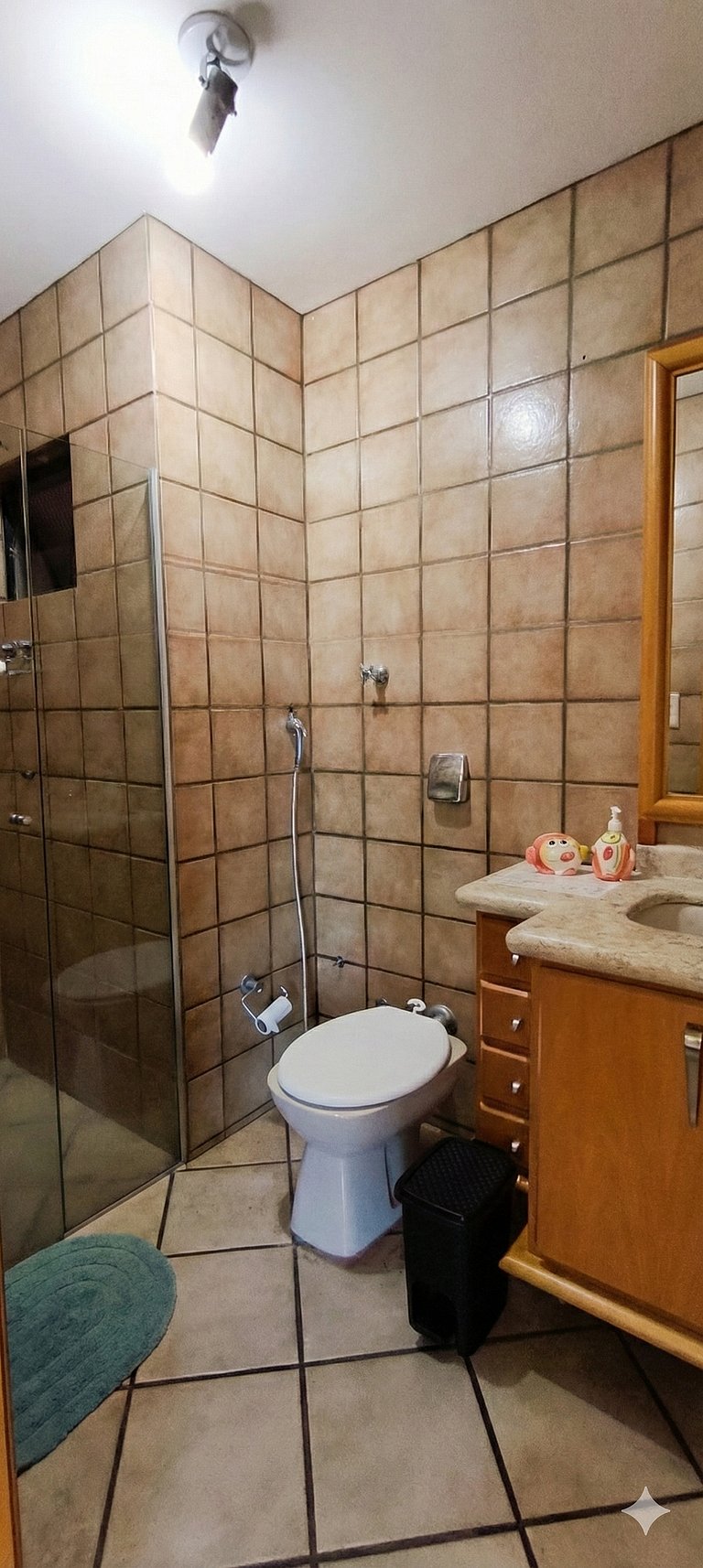 Beira-mar Perequê, vista mar, 3 quartos