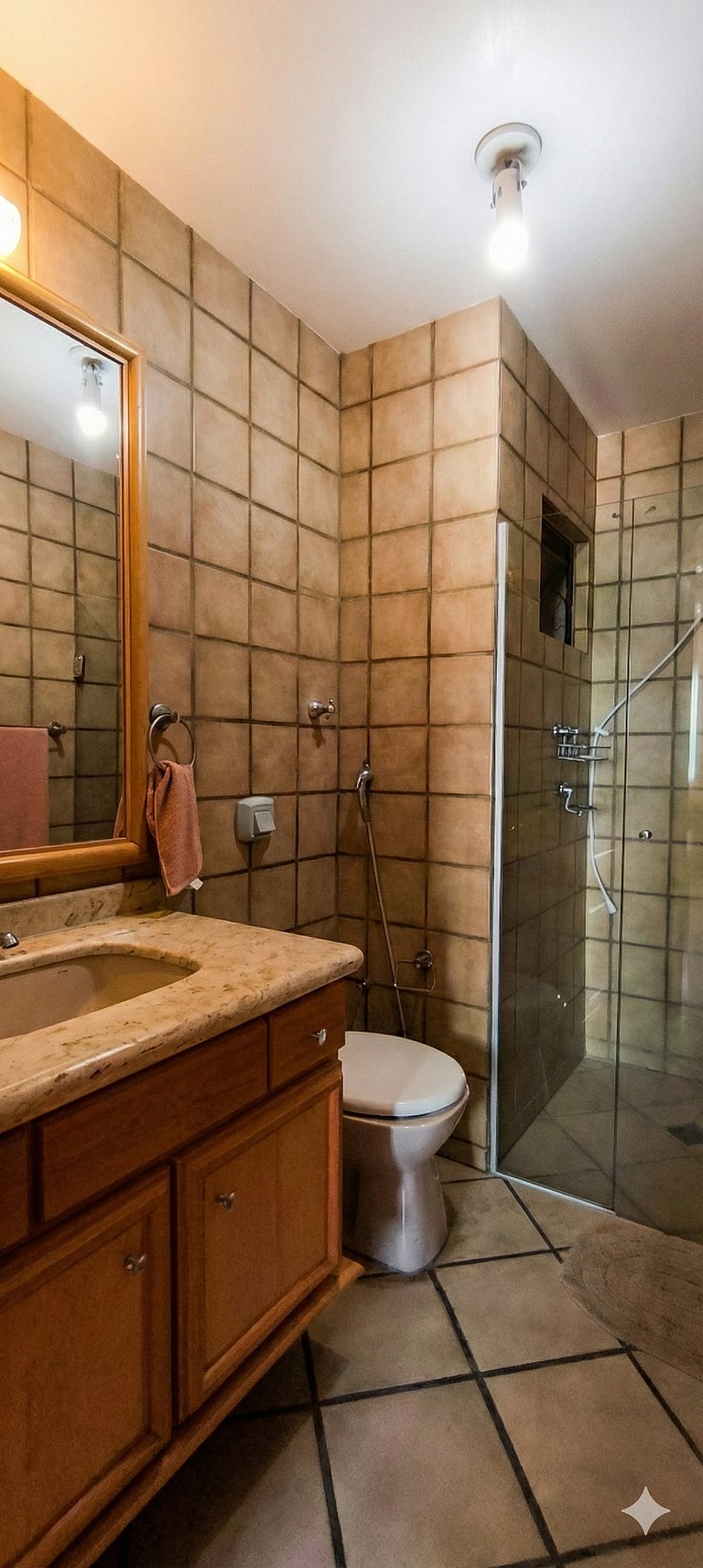 Beira-mar Perequê, vista mar, 3 quartos