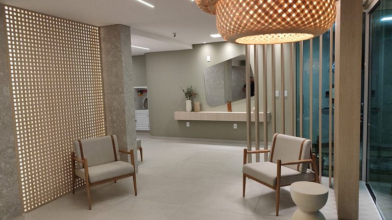 Apartamento beira-mar em localização maravilhosa