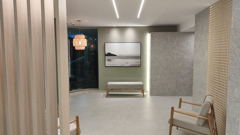 Apartamento beira-mar em localização maravilhosa