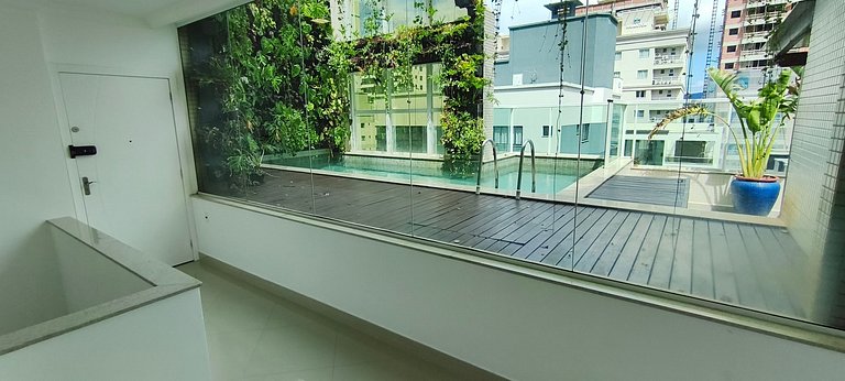 Cobertura Duplex Luxo com Piscina e Jardim